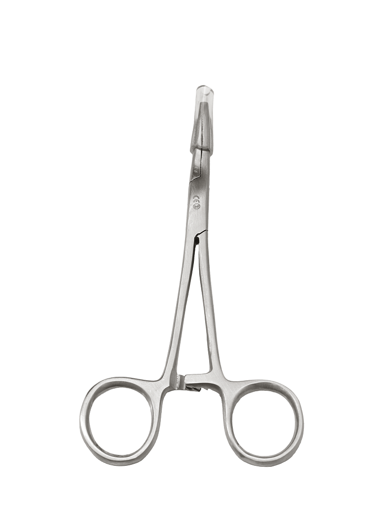 Photo for product 'Pince de Halstead droite sans griffes, 14 cm'.