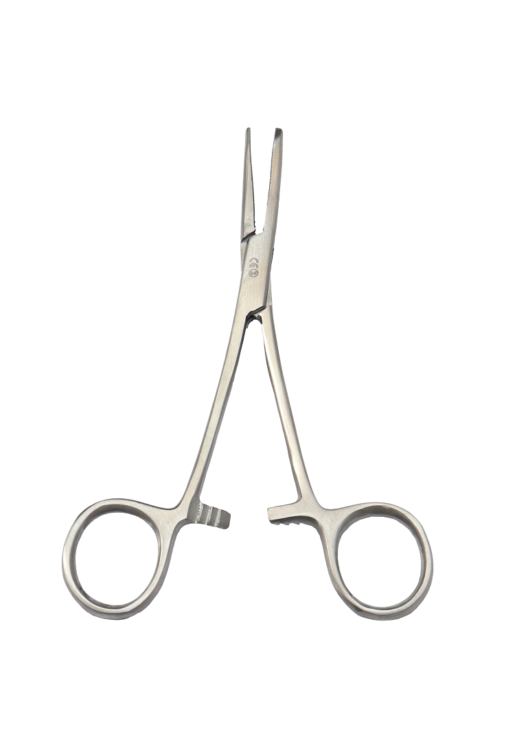 Photo for product 'Pince de Halstead droite sans griffes, 14 cm'.
